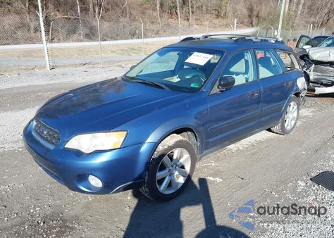 2007 Subaru Outback 2.5I z USA, uszkodzony, nr VIN 4S4BP61C877310751